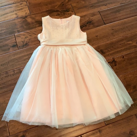 Pink Sequin Tulle Dress - Picture 2 of 10